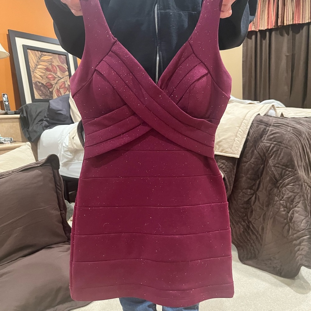 little red dress sparkly